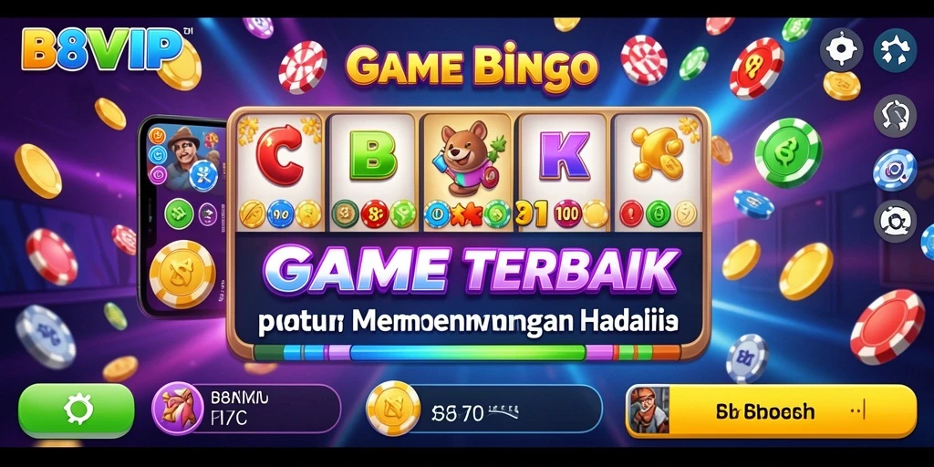 Gameplay B8VIP dengan suasana Bingo yang seru.