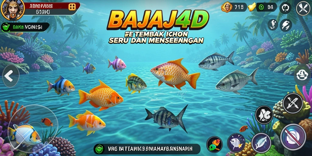 Gameplay seru Tembak Ikan di BAJAJ4D.