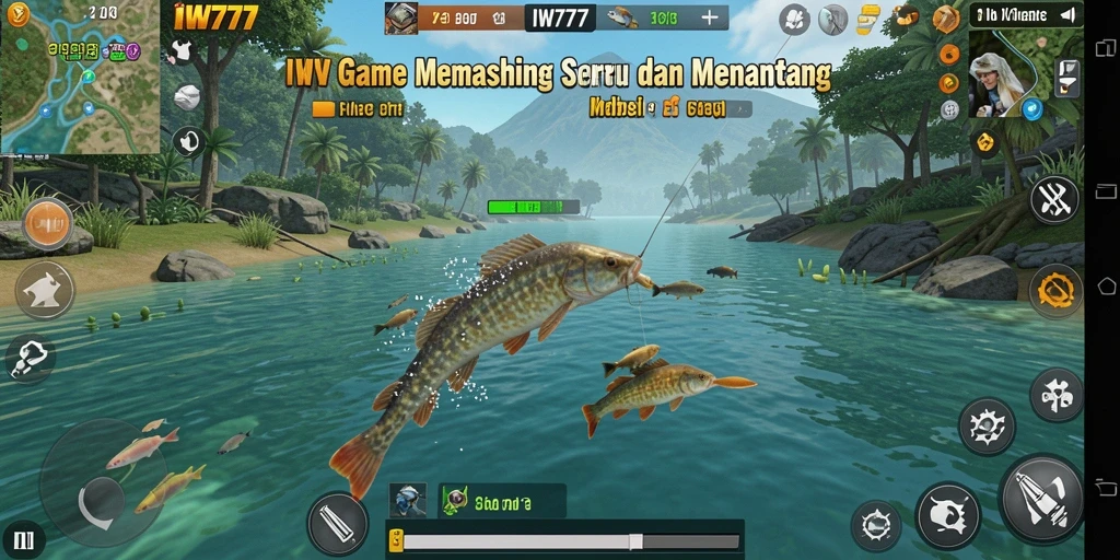 Screenshot IW777 menampilkan suasana memancing yang menakjubkan dan penuh tantangan.
