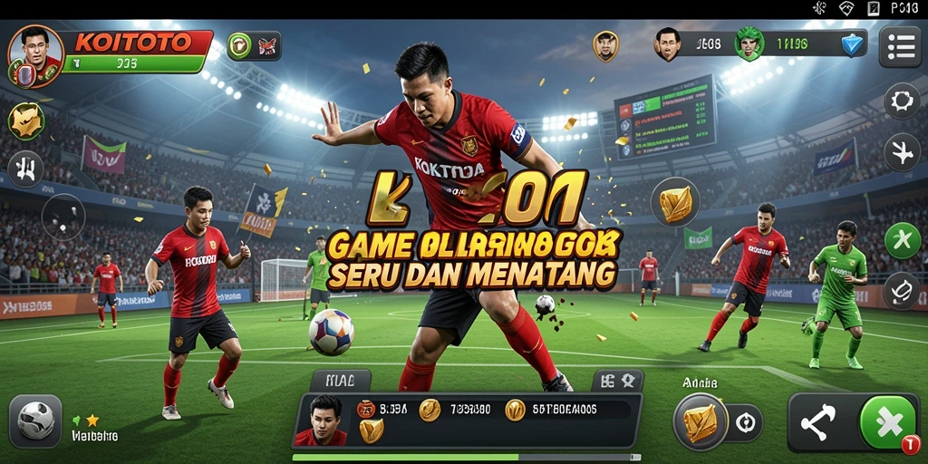Gameplay seru di KOITOTO dengan aksi olahraga yang mendebarkan.