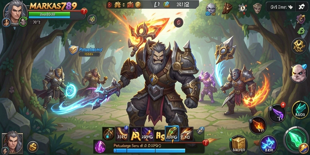 Menampilkan serunya gameplay ARPG di MARKAS789.