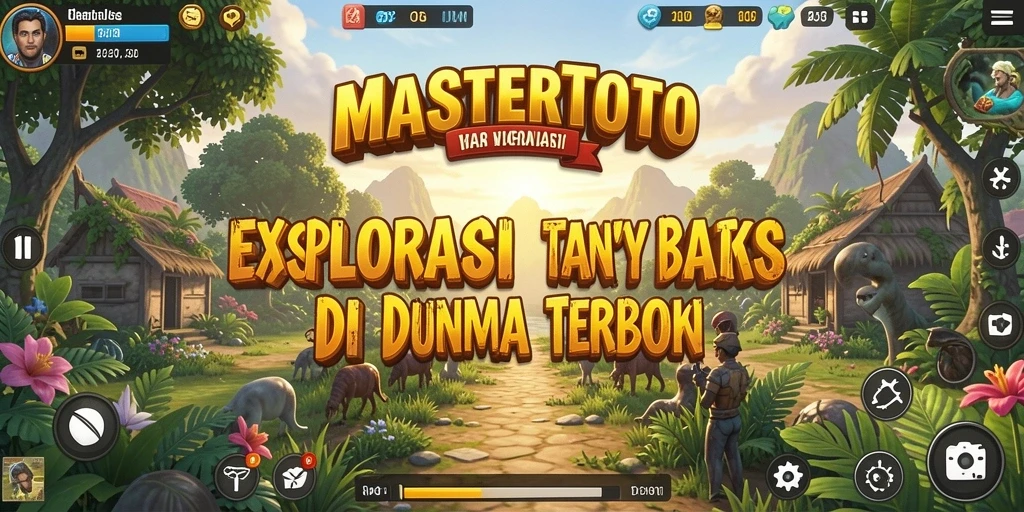 Screenshot MASTERTOTO menampilkan petualangan terbuka yang mendebarkan.